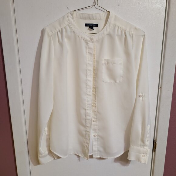 Petite cream blouse - Picture 2 of 7